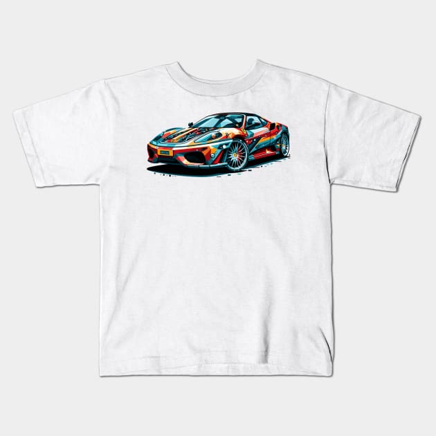 Ferrari 360 Spider Kids T-Shirt by Vehicles-Art